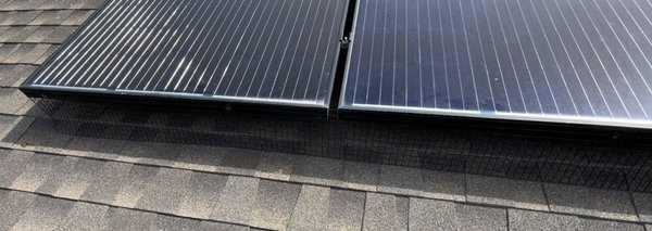 Concrete area, pressure wash and bird guard installation  - Concrete area and brick area pressure wash and solar panel Bird guard installations. Concrete area, pressure wash and bird guard installation  - Concrete area and brick area pressure wash and solar panel Bird guard installations.