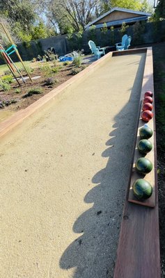 Bocce court - Client reached out to create a bocce court
And we got it done in 4 days and we made there dream a reality. Bocce court - Client reached out to create a bocce court
And we got it done in 4 days and we made there dream a reality.
