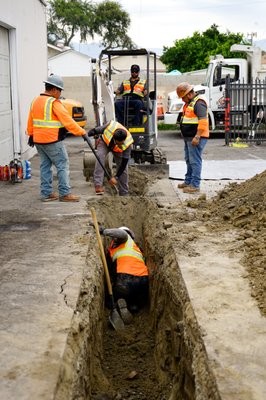 Commercial Plumbing Services - Septic Tank Removal and Sewer Re-route. Commercial Plumbing Services - Septic Tank Removal and Sewer Re-route.