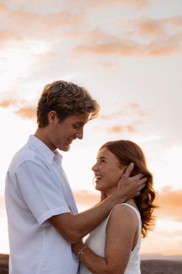 Carson & Bailey - A couples photoshoot is a beautiful way to capture love, connection, and intimacy between two people. Whether it's a romantic outdoor session during golden hour, a cozy at-home shoot, or a playful city adventure, the focus is on authentic emotions and storytelling. Through natural poses and candid moments, the photos reflect the unique bond and chemistry between the couple, creating timeless memories to cherish forever.