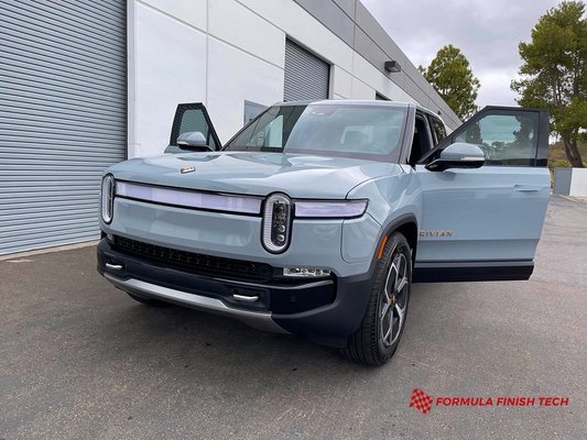 Rivian R1T: Ceramic Coating, Window Tint, & PPF - Full interior and exterior detail on this Rivian R1 T!