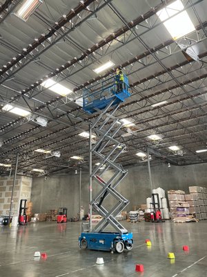 Commercial Lighting and Electrical Work - Lighting might not be top of mind when running your business, but outdated systems could be driving up your energy costs more than you realize. Upgrading your commercial lighting not only enhances visibility—it can also significantly reduce your expenses.

If your building is more than 20 years old, chances are it’s equipped with inefficient lighting fixtures. The U.S. Department of Energy reports that outdated systems in older buildings contribute to a staggering $50 billion in wasted energy every year. In fact, lighting can account for 20–50% of your electricity bill.

Imagine the savings if you could bring that number down. By investing in modern, energy-efficient lighting now, you’ll start seeing long-term benefits—and serious cost reductions—in the future.