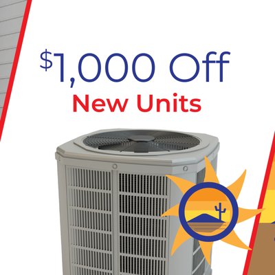 $1,000 Off New Units - Thinking about a new AC system? Now’s the perfect time — Temco is offering $1,000 OFF new units for a limited time. Our team makes replacement fast, easy, and affordable. Request a quote today and lock in your $1,000 savings! $1,000 Off New Units - Thinking about a new AC system? Now’s the perfect time — Temco is offering $1,000 OFF new units for a limited time. Our team makes replacement fast, easy, and affordable. Request a quote today and lock in your $1,000 savings!