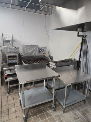 Restaurant cleaning - owner purchased used equipment  that needed a deep cleaning.