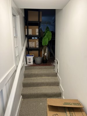 Moving - This was a team job two cargo vans and four man Moving - This was a team job two cargo vans and four man