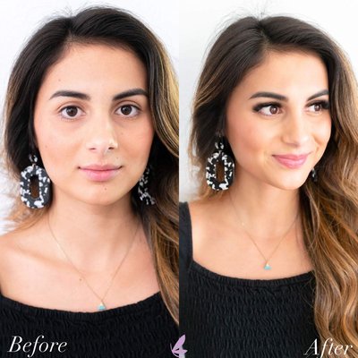 Volume lashes - Volume Lashes are the most versatile and most popular lash set. It uses a synthetic mink like lash with a diameter of .6mm This process uses 3-6 fanned synthetic mink lashes and places them on top of 1 of your real lashes. This blend is light and fluffy gives a very full look.