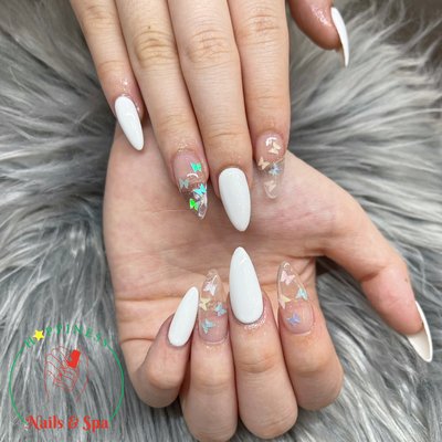 Acrylic Full Set - Beautiful full set acrylics custom designed by the clients! Acrylic Full Set - Beautiful full set acrylics custom designed by the clients!