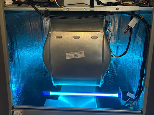 Clean system. Protected air. 💙 - Just installed a new system — and added a UV light inside the air handler.

Why does this matter?

In South Florida 🌴 humidity = mold risk.
Even a brand new system can start growing bacteria and mold if it’s not protected.

That’s where UV light comes in 👇
✔️ Helps prevent mold growth on coils
✔️ Reduces bacteria inside the system
✔️ Keeps your air cleaner and safer

⚠️ Important:
UV lights work BEST when installed on a clean system —
right after a deep cleaning or during a new installation.

If your system is already dirty, UV alone won’t fix the problem.

At Comfort Air, we do it the right way:
➡️ Clean first
➡️ Then protect

📍 Naples, FL
💬 Message us if you want cleaner, healthier air in your home

Don’t just cool your home — protect it.