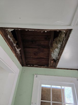 Ceiling - Replace and fix ceiling Ceiling - Replace and fix ceiling