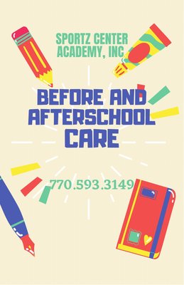 All of you school needs for all ages - It’s that time. Sportz Center Academy has all your school needs. Private Pre-k, Before & After care, Virtual Learning assistance, After school dance and basketball classes. Don’t hesitate to give us a call. 770-593-3149 Decatur and 404-549-2376 Stone Mtn All of you school needs for all ages - It’s that time. Sportz Center Academy has all your school needs. Private Pre-k, Before & After care, Virtual Learning assistance, After school dance and basketball classes. Don’t hesitate to give us a call. 770-593-3149 Decatur and 404-549-2376 Stone Mtn