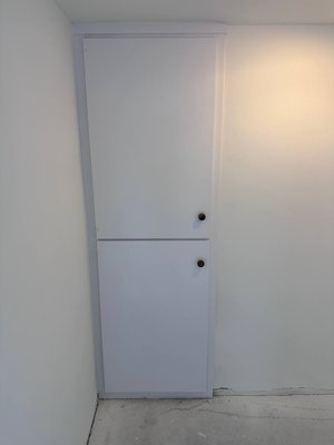 Repaint cabinets - Repaint Base cabinets with soft-close doors – durable and practical.
white cabinets in utility room setup. Repaint cabinets - Repaint Base cabinets with soft-close doors – durable and practical.
white cabinets in utility room setup.