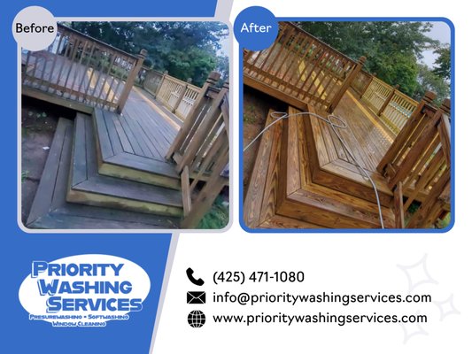 Surface Cleaning - We use solutions that are safe on wood & other delicate surfaces that will restore the look of your decking, driveway, and most structures around your property. Surface Cleaning - We use solutions that are safe on wood & other delicate surfaces that will restore the look of your decking, driveway, and most structures around your property.