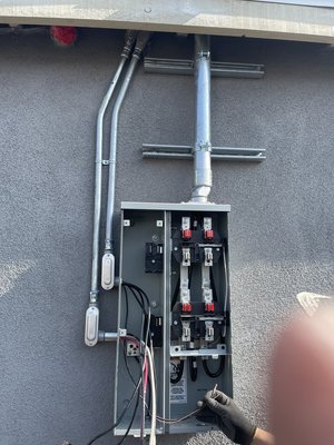 Panel Upgrade - Upgrade 100 panels to 200 amp panels multiple units panel upgrades 2 meters 3 meters 4 meters Panel Upgrade - Upgrade 100 panels to 200 amp panels multiple units panel upgrades 2 meters 3 meters 4 meters