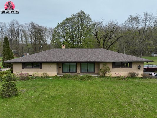 Completed Roof in Solon, Ohio - On April 15th, 2026 a Hailstorm hit Solon and damaged this Homeowner’s House. The Homeowner had no idea where to start until he met us at Cure Contracting, we were able to get his Roof completely replaced through Insurance. He’s very happy with the work that we did!