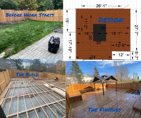 New Deck Build - Kanata lakes project
35x35 Pressure Treated Deck
Pergola Build, Seating Area
Price $48k
Build Time: 10 days
3D Deck Design New Deck Build - Kanata lakes project
35x35 Pressure Treated Deck
Pergola Build, Seating Area
Price $48k
Build Time: 10 days
3D Deck Design