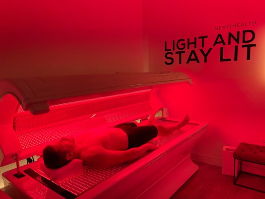 Infrared Light Therapy - Ignite your fire with the Next Health Infrared LED Bed. This innovative wellness technology has numerous potential science-backed benefits:

- Relieves pain by reducing inflammation in joints and muscles.
- Improves skin health and appearance (Infrared light may stimulate collagen production to reduce wrinkles and signs of aging)
- Promote immunity and cellular health.
- Enhances relaxation and sleep
- Supports weight loss and metabolic function

Give infrared therapy a try for natural healing and rejuvenation. Your body and mind will thank you!

Memberships include regular access to Infrared Therapy.