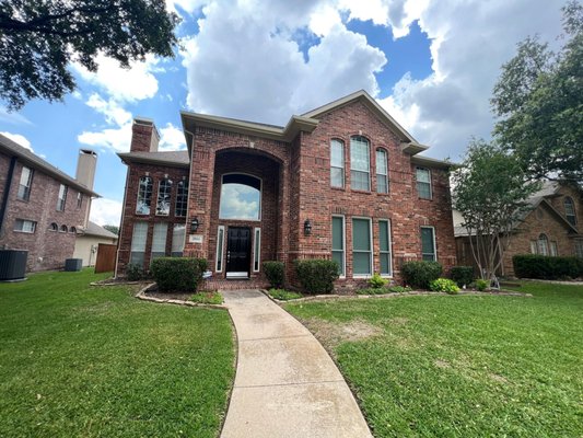 Roof Replacement - We replaced this roof after a severe hailstorm. Roof Replacement - We replaced this roof after a severe hailstorm.