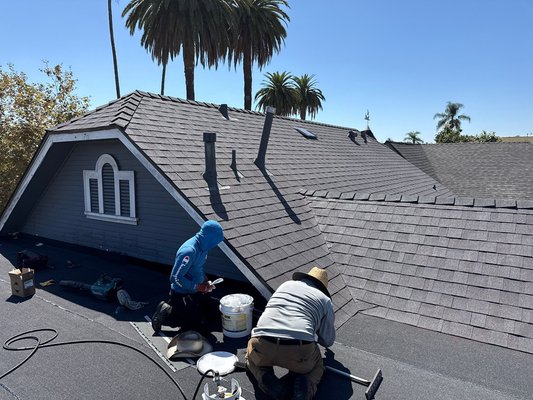 Roof Replacement - Los Angeles , 90016 - This roof had three existing layers of roofing materials that needed to be completely removed. We performed a full tear-off down to the roof deck, prepared the surface, and installed a new roofing system for long-lasting protection, improved performance, and a clean new look.