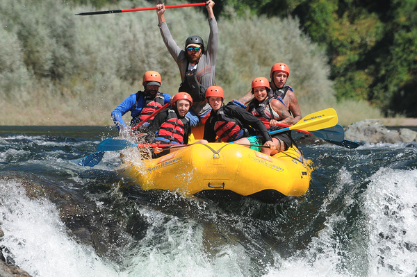 Middle Fork American River: Tunnel Chute - Come with us on a 18 mile spectacular whitewater rafting trip down the scenic Middle Fork American River. We’ll smash through thrilling Class IV and Class V plus rapids like Tunnel Chute, Kanaka Falls, Texas Chainsaw Massacre and more! This is an advanced rafting trip.
WHAT TO EXPECT ON YOUR MIDDLE FORK TUNNEL CHUTE RAFTING ADVENTURE
We’ll meet up behind the Raley’s supermarket in Auburn at 8:00am sharp and start by getting all the waivers signed. Then we’ll jump on the bus and drive you to the launch area at Oxbow Reservoir (about 45 minutes). When we arrive, we’ll set you up with your helmet, paddle and personal flotation device. The head guide will deliver a short safety briefing to the whole group before we assign a guide for each raft.
Next, your group will carry the raft down to the water. Once on board your guide will conduct a quick in-water orientation and give some tips on paddling technique and rafting teamwork. Then we’ll be ready to hit the rapids!
PREPARE YOURSELF FOR THE FAMOUS TUNNEL CHUTE!
Once we set off on the Middle Fork, all boats will stay together as we head downriver. Our first challenge is going to be Morning Glory. Don’t worry – your guide will prepare you before you get there. Next you’ll be heading towards Last Chance. Make sure you hang on tight!
We’ll keep heading downriver and hitting more splashy rapids along the way in preparation for the famous Tunnel Chute! Again your guide will prepare you to conquer this rapid. Remember to smile for the camera!
SOME DELICIOUS LUNCH AND THEN BACK TO THE ACTION
After conquering some Class V rapids, you’ll have surely worked up an appetite! We will take a break at the riverside for a delicious lunch right alongside the American River. Lunch is always seasonal and changing, make sure to let us know if you have any dietary restrictions! We are always happy to accommodate you!
After lunch we’ll jump back in the rafts and head off to Ruck-a-Chucky Falls. We’ll keep cruising down the river and experiencing more exciting rapids. Just make sure you remember to smile when you get to Chunder!
Finally we’ll arrive at Ruck-a-Chucky campground around 3:30 to 4pm. We hope you enjoyed your Middle Fork American River rafting experience with Sierra Whitewater. Middle Fork American River: Tunnel Chute - Come with us on a 18 mile spectacular whitewater rafting trip down the scenic Middle Fork American River. We’ll smash through thrilling Class IV and Class V plus rapids like Tunnel Chute, Kanaka Falls, Texas Chainsaw Massacre and more! This is an advanced rafting trip.
WHAT TO EXPECT ON YOUR MIDDLE FORK TUNNEL CHUTE RAFTING ADVENTURE
We’ll meet up behind the Raley’s supermarket in Auburn at 8:00am sharp and start by getting all the waivers signed. Then we’ll jump on the bus and drive you to the launch area at Oxbow Reservoir (about 45 minutes). When we arrive, we’ll set you up with your helmet, paddle and personal flotation device. The head guide will deliver a short safety briefing to the whole group before we assign a guide for each raft.
Next, your group will carry the raft down to the water. Once on board your guide will conduct a quick in-water orientation and give some tips on paddling technique and rafting teamwork. Then we’ll be ready to hit the rapids!
PREPARE YOURSELF FOR THE FAMOUS TUNNEL CHUTE!
Once we set off on the Middle Fork, all boats will stay together as we head downriver. Our first challenge is going to be Morning Glory. Don’t worry – your guide will prepare you before you get there. Next you’ll be heading towards Last Chance. Make sure you hang on tight!
We’ll keep heading downriver and hitting more splashy rapids along the way in preparation for the famous Tunnel Chute! Again your guide will prepare you to conquer this rapid. Remember to smile for the camera!
SOME DELICIOUS LUNCH AND THEN BACK TO THE ACTION
After conquering some Class V rapids, you’ll have surely worked up an appetite! We will take a break at the riverside for a delicious lunch right alongside the American River. Lunch is always seasonal and changing, make sure to let us know if you have any dietary restrictions! We are always happy to accommodate you!
After lunch we’ll jump back in the rafts and head off to Ruck-a-Chucky Falls. We’ll keep cruising down the river and experiencing more exciting rapids. Just make sure you remember to smile when you get to Chunder!
Finally we’ll arrive at Ruck-a-Chucky campground around 3:30 to 4pm. We hope you enjoyed your Middle Fork American River rafting experience with Sierra Whitewater.