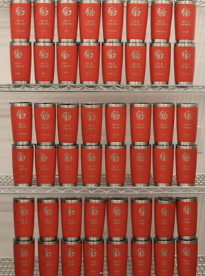 Chick-Fil-A Custom YETI Cups - The Chick-Fil-A at 6th and Congress wanted to give their employees custom YETI cups with their name engraved.  Austin Print Co. Delivered An Amazing Product on time with top quality.