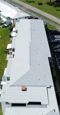 Commercial Dimensional Shingle Roof – Leisureville Lakes Condominium Association - Roofing projects for HOAs, condos, townhouses, and mixed-use communities come with unique challenges that a single-family roof replacement doesn't. Instead of working with one homeowner, we coordinate with association boards, property managers, and multiple residents — all with different priorities and expectations. It takes an experienced Palm Beach County roofing contractor who understands these community dynamics to keep a project like this on track.
For this project, we installed a dimensional shingle roofing system for a condominium association, working closely with the board and property management team from proposal through completion. Dimensional shingles offer a durable, wind-resistant, and visually upgraded option that holds up well to South Florida's climate while giving the property a clean, uniform look across all units.
Ranger Roofing has specialized in HOA and condominium roof replacement throughout Palm Beach County and South Florida since 1986. We regularly partner with association boards and property managers in West Palm Beach, Boca Raton, Jupiter, Wellington, Palm Beach Gardens, Boynton Beach, and Delray Beach. With over 35 years of experience, we understand the pressure board members face when making major exterior decisions on behalf of an entire community, and we work to make the process transparent, efficient, and cost-effective.
If your association's roof needs attention, call Ranger Roofing at 561-842-6943. Fully licensed (CCC1326153) and committed to precision, safety, and full code compliance on every project.