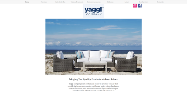 Outdoor Furniture Website - Simple website for a furniture wholesaler. Outdoor Furniture Website - Simple website for a furniture wholesaler.