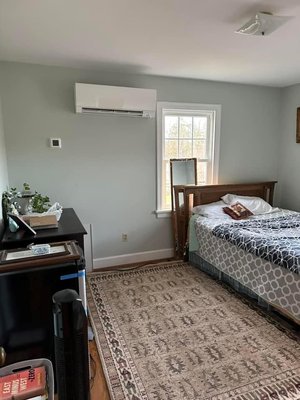 Ductless Split Install - A mini-split is an efficient, scalable way to add cooling or heating to specific rooms of a home. Also known as ductless mini-split air conditioners and heaters, they consist of one or more wall, floor, or ceiling-mounted indoor units connected to an outdoor compressor.
They’re easier to install than a full ducted system, more efficient than window units or central HVAC, and they often make sense as a supplement to your existing heating and cooling equipment—giving a boost to an isolated area of your home.