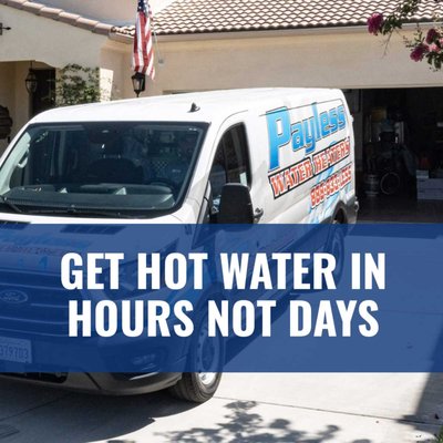 Get hot water in hours, not days! - Payless Water Heaters has been installing water heaters to meticulous perfection for more than 30 years. During this time, our running number of installations is now more than 100,000 – each of them installed with the objective of providing our customers decades of hot water precisely when they demand it. We work diligently so that you can get back to enjoying your home or commercial property! If you are looking for professional local water heater installation services in California, you can trust us to deliver nothing but the best water heater services. Our team of experts uses only high-quality material and equipment for all water heater installation services to ensure the longevity of your new or upgraded home water heater system. Get hot water in hours, not days! - Payless Water Heaters has been installing water heaters to meticulous perfection for more than 30 years. During this time, our running number of installations is now more than 100,000 – each of them installed with the objective of providing our customers decades of hot water precisely when they demand it. We work diligently so that you can get back to enjoying your home or commercial property! If you are looking for professional local water heater installation services in California, you can trust us to deliver nothing but the best water heater services. Our team of experts uses only high-quality material and equipment for all water heater installation services to ensure the longevity of your new or upgraded home water heater system.