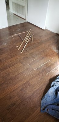 west hills - this is an office that needed new flooring