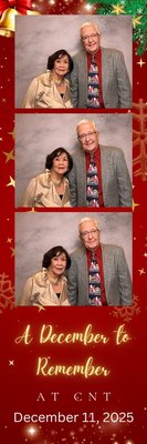 A December to Remember - Guests enjoying the spirit of Christmas with the photo booth. A December to Remember - Guests enjoying the spirit of Christmas with the photo booth.