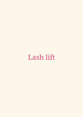 Lash Lift - The only place in town where you get a high-quality lash lift in just 30 minutes—with guaranteed results. If you don’t see the difference, you don’t pay a cent (before & after photos required).
A lash lift curls your natural lashes from the root, making them look longer and more defined without extensions. We finish with a lash tint for a mascara-like effect and apply aftercare to keep your lashes healthy. You can wash your face, wear makeup, and go about your day right after—there are no restrictions. No need for a curler, as your lashes will stay perfectly lifted.
For the best results, we recommend a touch-up every 5–6 weeks. Lash Lift - The only place in town where you get a high-quality lash lift in just 30 minutes—with guaranteed results. If you don’t see the difference, you don’t pay a cent (before & after photos required).
A lash lift curls your natural lashes from the root, making them look longer and more defined without extensions. We finish with a lash tint for a mascara-like effect and apply aftercare to keep your lashes healthy. You can wash your face, wear makeup, and go about your day right after—there are no restrictions. No need for a curler, as your lashes will stay perfectly lifted.
For the best results, we recommend a touch-up every 5–6 weeks.
