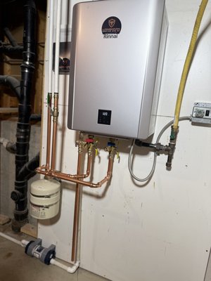 tankless water heater - we upgraded our customers old tanked water heater to a new high efficiency tankless water !
Tankless Water Heater Installation – Endless Hot Water, Energy Savings!
Upgrade to a tankless water heater and enjoy endless hot water on demand while saving space and energy! Unlike traditional water heaters, a tankless system heats water only when you need it, reducing energy waste and lowering your utility bills. Our expert installation team will ensure your new system is set up for maximum efficiency and performance.
Why Choose a Tankless Water Heater?
Endless hot water supply, no more waiting
Energy-efficient and cost-saving
Compact design saves space
Long-lasting and reliable
Ready for a more efficient and convenient water heating solution? Contact us today for a free estimate and professional installation of your new tankless water heater! tankless water heater - we upgraded our customers old tanked water heater to a new high efficiency tankless water !
Tankless Water Heater Installation – Endless Hot Water, Energy Savings!
Upgrade to a tankless water heater and enjoy endless hot water on demand while saving space and energy! Unlike traditional water heaters, a tankless system heats water only when you need it, reducing energy waste and lowering your utility bills. Our expert installation team will ensure your new system is set up for maximum efficiency and performance.
Why Choose a Tankless Water Heater?
Endless hot water supply, no more waiting
Energy-efficient and cost-saving
Compact design saves space
Long-lasting and reliable
Ready for a more efficient and convenient water heating solution? Contact us today for a free estimate and professional installation of your new tankless water heater!