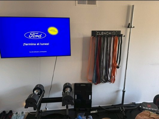 sports room. - installing few organizers for sport room