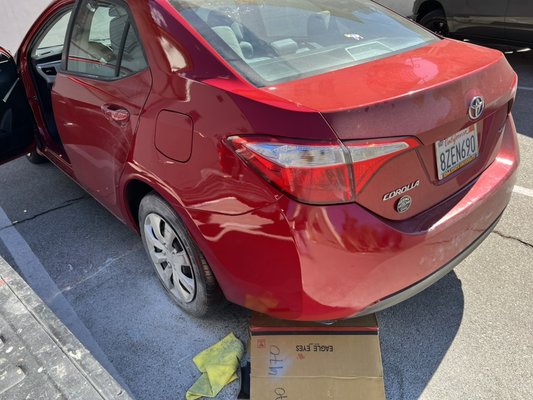  Dent repair - We offer a mobile service as well we come out to your home office on site   Dent repair - We offer a mobile service as well we come out to your home office on site 