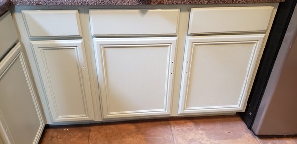 Kitchen Cabinet Refinishing And Painting - Are your cabinets old or worn out? No matter how much you clean them they are still dirty and greasy, why not repaint them. You like your kitchen, You’re just bored of the same color let Quality Pro painting change it.