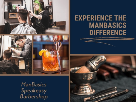 Experience the Difference - Have you ever searched for "Best Barbershop Near Me" or "Best Haircut Near Me" . . . ? Congratulations, your search is over. We present to you the best barbershop for men! We offer a full range of barber services including haircuts, straight razor shaves, beard trims, and more. We are always playing classic movies on our TV's like The Godfather, or a Hitchcock thriller. Gone is the loud pop music of today . . . replaced with upbeat and fun big band swing.
PLUS, the barbershop is next door (through a secret bookshelf OF COURSE) to our full Speakeasy BAR.
Every service grants you a complimentary cocktail (we recommend our Whiskey Old Fashioned, which we are quite famous for), and features live music nightly and during the day on weekends. Experience the Difference - Have you ever searched for "Best Barbershop Near Me" or "Best Haircut Near Me" . . . ? Congratulations, your search is over. We present to you the best barbershop for men! We offer a full range of barber services including haircuts, straight razor shaves, beard trims, and more. We are always playing classic movies on our TV's like The Godfather, or a Hitchcock thriller. Gone is the loud pop music of today . . . replaced with upbeat and fun big band swing.
PLUS, the barbershop is next door (through a secret bookshelf OF COURSE) to our full Speakeasy BAR.
Every service grants you a complimentary cocktail (we recommend our Whiskey Old Fashioned, which we are quite famous for), and features live music nightly and during the day on weekends.