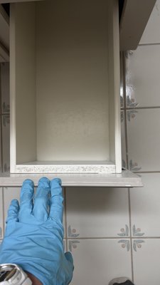 The Mansion in Naraghi Lakes - This move in clean was a 3,000sqft custom home that was relatively “clean” but needed to be sanitized and spruced up for the customer to move into it. We cleaned all cupboards, cabinets, closets, pantry, etc inside and out, making sure there was nothing of the previous owners left. Custom amenities like marble floors, real wood floors, and lots of glass were all cleaned with specialized cleaners made for those type of surfaces. The owner of Bella’s Beautiful Homes is trained in Surface cleaning chemicals and has extended knowledge in PH levels of household and industrial cleaning chemicals, so she trains her staff on what to use and not use on components like marble, granite, quartz, corian and wood.
