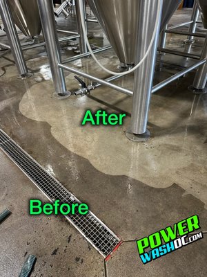 BREWHEIM ANAHEIM CA - Got a call asking to clean BREWHEIM in Anaheim. Customer was happy! And the cold beer after a 12 hour day was delicious!