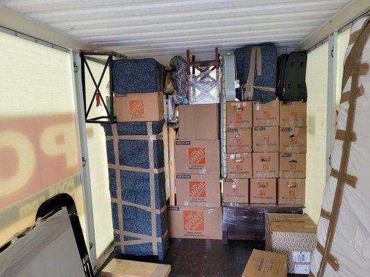 Mover Helper - This was a fast and easy POD unload and assemble Bed. The client was very pleased with the work and told us she would hire us for her next move. Mover Helper - This was a fast and easy POD unload and assemble Bed. The client was very pleased with the work and told us she would hire us for her next move.