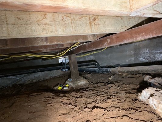 Sewer pipe replacement. - Complete Sewer Line Replacement – Tight Crawlspace Project
This project was completed for a home with a very tight crawlspace and severely deteriorated cast iron sewer pipes, originally installed over 40 years ago. The pipes were heavily rusted with visible cracks throughout. The homeowner was experiencing persistent drainage issues—wastewater from sinks and toilets would drain slowly or not at all.
To diagnose the issue, we performed a sewer camera inspection, which revealed extensive internal corrosion and heavy buildup. The old pipes were simply too far gone to allow proper flow.
After our thorough assessment, we recommended a complete replacement of the sewer system to resolve the issue permanently and prevent future backups.
Our team removed all the damaged cast iron piping and replaced it with high-quality ABS plastic piping — known for its durability, corrosion resistance, and long lifespan.
These photos show the before and after of the full sewer line replacement, from beneath the house all the way to the main line connection. The result is a fully restored plumbing system with smooth flow, peace of mind, and lasting performance. Sewer pipe replacement. - Complete Sewer Line Replacement – Tight Crawlspace Project
This project was completed for a home with a very tight crawlspace and severely deteriorated cast iron sewer pipes, originally installed over 40 years ago. The pipes were heavily rusted with visible cracks throughout. The homeowner was experiencing persistent drainage issues—wastewater from sinks and toilets would drain slowly or not at all.
To diagnose the issue, we performed a sewer camera inspection, which revealed extensive internal corrosion and heavy buildup. The old pipes were simply too far gone to allow proper flow.
After our thorough assessment, we recommended a complete replacement of the sewer system to resolve the issue permanently and prevent future backups.
Our team removed all the damaged cast iron piping and replaced it with high-quality ABS plastic piping — known for its durability, corrosion resistance, and long lifespan.
These photos show the before and after of the full sewer line replacement, from beneath the house all the way to the main line connection. The result is a fully restored plumbing system with smooth flow, peace of mind, and lasting performance.