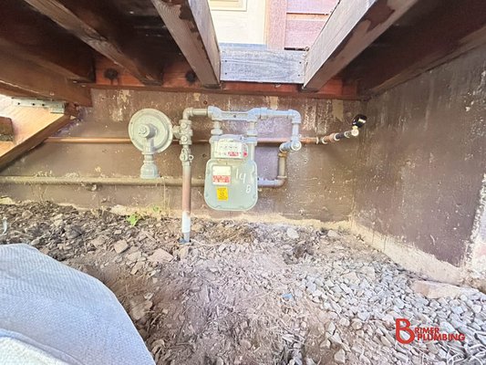 Truckee Line Replacement and Full System Pressure Test - We were called out to a Truckee home to replace the underground line running into the house. We opened a clean trench from the connection point to the foundation, ran a new line, and tied everything back in at the meter and inside the crawlspace.
Before closing anything up, we pressure tested the full system and held it steady to confirm every joint was tight. Only once the reading held did we backfill the trench and grade the site back the way we found it.
This is the kind of work that disappears once the dirt goes back, which is exactly the point. Flat rate pricing, clean documentation, and a home taken care of from the ground up.
CA CSLB 1149344 Truckee Line Replacement and Full System Pressure Test - We were called out to a Truckee home to replace the underground line running into the house. We opened a clean trench from the connection point to the foundation, ran a new line, and tied everything back in at the meter and inside the crawlspace.
Before closing anything up, we pressure tested the full system and held it steady to confirm every joint was tight. Only once the reading held did we backfill the trench and grade the site back the way we found it.
This is the kind of work that disappears once the dirt goes back, which is exactly the point. Flat rate pricing, clean documentation, and a home taken care of from the ground up.
CA CSLB 1149344