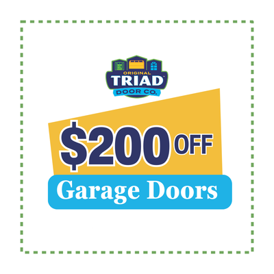$200 Off Garage Doors! - *Call for more details $200 Off Garage Doors! - *Call for more details