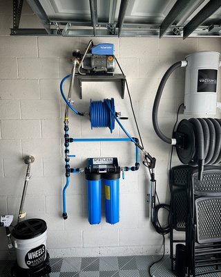 Custom car wash setup with advanced filtration! - This client had a car washing station with advanced filtration for all his washing needs. Custom car wash setup with advanced filtration! - This client had a car washing station with advanced filtration for all his washing needs.
