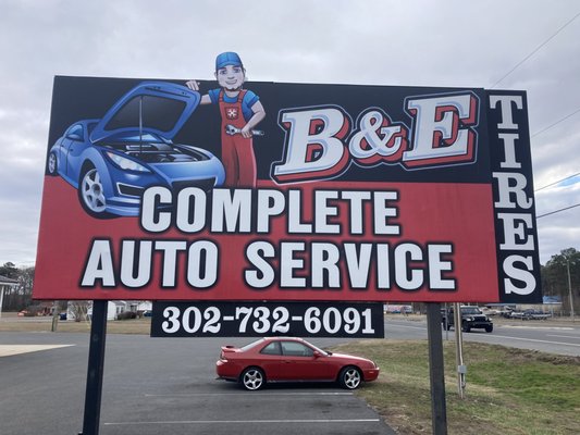 We Do More Than Tires - At B & E Tire and Alignment, we are committed to keeping you safely on the road with top-quality tire and alignment services. With years of experience in the industry, our skilled technicians provide expert care for all your vehicle’s needs, from tire replacements and wheel alignments to suspension repairs and brake services.
We take pride in delivering honest, reliable, and efficient service to our customers. Whether you're in need of routine maintenance or specialized repairs, our team is here to ensure your vehicle performs at its best. At B & E Tire and Alignment, your safety and satisfaction are our top priorities.
Visit us today and experience the difference of professional, customer-focused automotive care! We Do More Than Tires - At B & E Tire and Alignment, we are committed to keeping you safely on the road with top-quality tire and alignment services. With years of experience in the industry, our skilled technicians provide expert care for all your vehicle’s needs, from tire replacements and wheel alignments to suspension repairs and brake services.
We take pride in delivering honest, reliable, and efficient service to our customers. Whether you're in need of routine maintenance or specialized repairs, our team is here to ensure your vehicle performs at its best. At B & E Tire and Alignment, your safety and satisfaction are our top priorities.
Visit us today and experience the difference of professional, customer-focused automotive care!