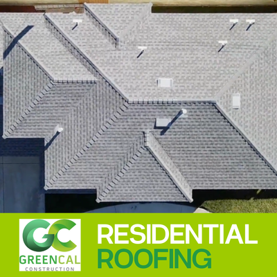 Residential Roofing - Portfolio of GreenCal residential roofing projects