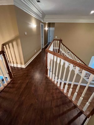 New LVP floor install - Customer had someone come in and begin the process of putting these floors down, problem being, they weren’t skilled professionals and left the homeowner with a mess. We came in and had the client happy in under two days! Even after having to completely remove all initial work from the previous company. Call us today for your estimate! New LVP floor install - Customer had someone come in and begin the process of putting these floors down, problem being, they weren’t skilled professionals and left the homeowner with a mess. We came in and had the client happy in under two days! Even after having to completely remove all initial work from the previous company. Call us today for your estimate!
