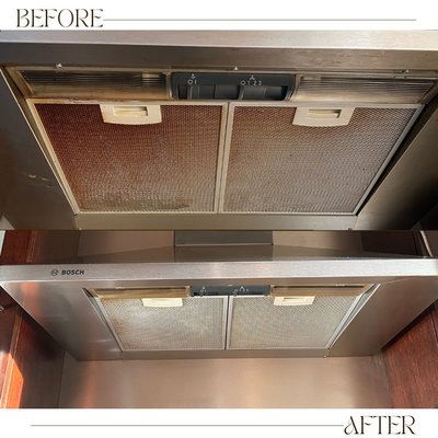 Sparkling Clean Kitchen Appliances, Effortlessly! - What’s included in the service:
Microwave: Removing grease, stains, and odors, cleaning both interior surfaces and the door.
Electric Stove: Scrubbing off food residue, grease, and polishing for a pristine look.
Dishwasher: Cleaning and disinfecting, along with filter and interior surface maintenance for optimal performance.
Refrigerator: Interior and exterior cleaning, deodorizing, and removing any food residue.
Range Hood: Deep cleaning to remove grease and debris for improved air circulation. Sparkling Clean Kitchen Appliances, Effortlessly! - What’s included in the service:
Microwave: Removing grease, stains, and odors, cleaning both interior surfaces and the door.
Electric Stove: Scrubbing off food residue, grease, and polishing for a pristine look.
Dishwasher: Cleaning and disinfecting, along with filter and interior surface maintenance for optimal performance.
Refrigerator: Interior and exterior cleaning, deodorizing, and removing any food residue.
Range Hood: Deep cleaning to remove grease and debris for improved air circulation.