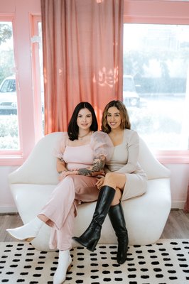 Meet your artist - Whitney and Gloria have been friends since they were 19 years old! Together we navigated life as young moms and than life as single moms. Through the ups and downs we’ve always had each others back. We both entered our lash extension journey in 2018 as a part time hobby to make some extra cash (hello single mom life). Within months we realized how passionate we are for the beauty industry. Since then, we have completed getting our estheticians license and have come together as business partners! — It was a no brainer since we already were always working together.
Gloria has since expanded her services to brows, waxing, and facials. While going through esthetician school she found her new calling in facials and will be extending her knowledge through extensive training in 2024.
As for Whitney, will be jumping back into training in 2024. Not only in lash extensions but the fool proof method of lash lifts. — if you are not getting the result you are looking for, be on the look out for this 1 day workshop! You’ll learn the top tricks I have gathered from taking multiple trainings from artist around the WORLD 🌎 Meet your artist - Whitney and Gloria have been friends since they were 19 years old! Together we navigated life as young moms and than life as single moms. Through the ups and downs we’ve always had each others back. We both entered our lash extension journey in 2018 as a part time hobby to make some extra cash (hello single mom life). Within months we realized how passionate we are for the beauty industry. Since then, we have completed getting our estheticians license and have come together as business partners! — It was a no brainer since we already were always working together.
Gloria has since expanded her services to brows, waxing, and facials. While going through esthetician school she found her new calling in facials and will be extending her knowledge through extensive training in 2024.
As for Whitney, will be jumping back into training in 2024. Not only in lash extensions but the fool proof method of lash lifts. — if you are not getting the result you are looking for, be on the look out for this 1 day workshop! You’ll learn the top tricks I have gathered from taking multiple trainings from artist around the WORLD 🌎