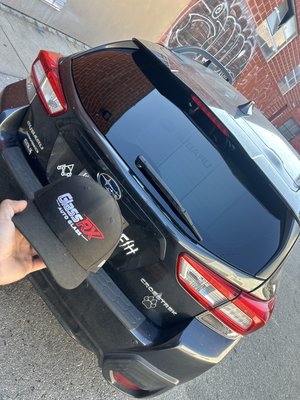 2019 Subaru Crosstrek Rear Back Glass Replacement | Mobile Service in Los Angeles - We replaced the damaged rear hatch glass on this 2019 Subaru Crosstrek with high-quality automotive glass at the customer’s location in Los Angeles. The old shattered glass was safely removed, the hatch was thoroughly cleaned, and the new back window was professionally installed with new urethane for a secure, weather-tight seal. Before leaving, we tested the rear defroster and cleaned the vehicle to ensure everything was working properly.
✔ Mobile service at your home or workplace
✔ Professional installation
✔ Quality replacement glass
✔ Clean-up of broken glass included 2019 Subaru Crosstrek Rear Back Glass Replacement | Mobile Service in Los Angeles - We replaced the damaged rear hatch glass on this 2019 Subaru Crosstrek with high-quality automotive glass at the customer’s location in Los Angeles. The old shattered glass was safely removed, the hatch was thoroughly cleaned, and the new back window was professionally installed with new urethane for a secure, weather-tight seal. Before leaving, we tested the rear defroster and cleaned the vehicle to ensure everything was working properly.
✔ Mobile service at your home or workplace
✔ Professional installation
✔ Quality replacement glass
✔ Clean-up of broken glass included