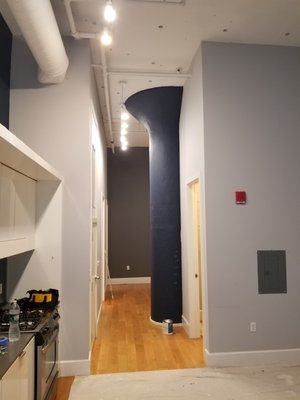 Color Change - high walls Painted Walls and Mouldings Color Change - high walls Painted Walls and Mouldings